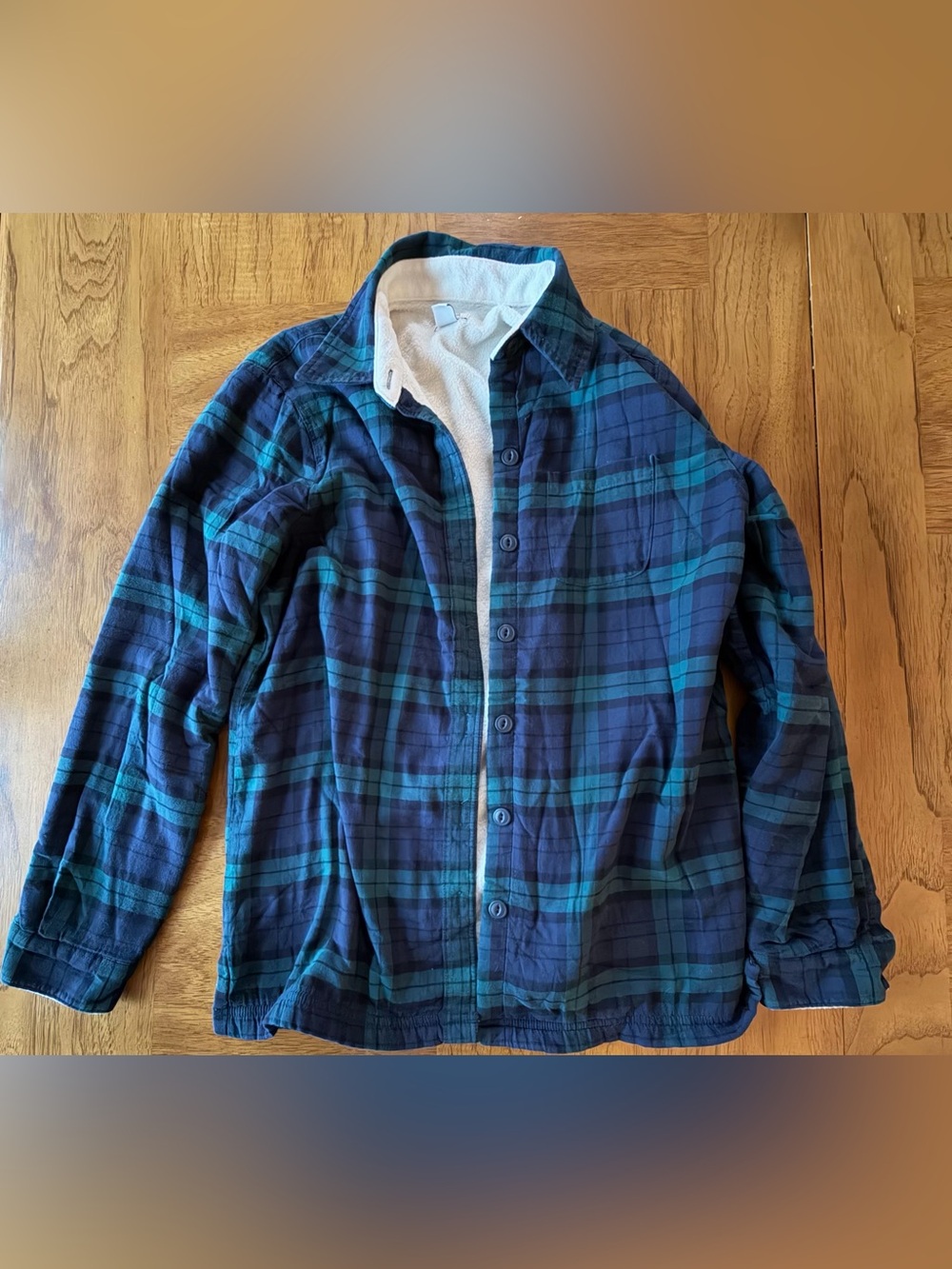 L.L.Bean Fleece Lined Flannel shirt
